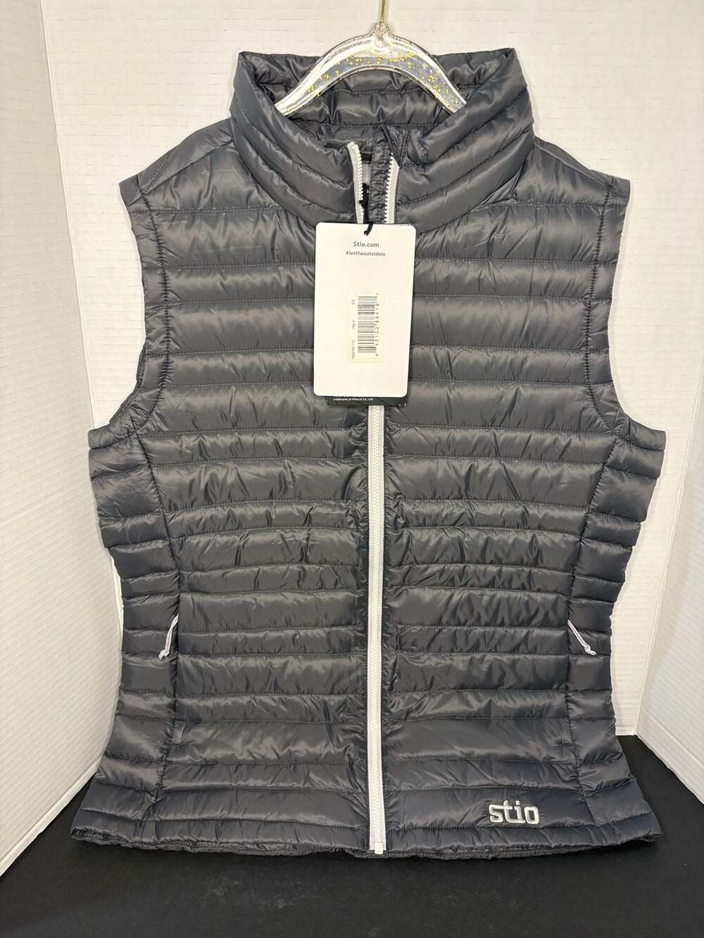 Stio Women's Pinion Down Vest Magnet Gray